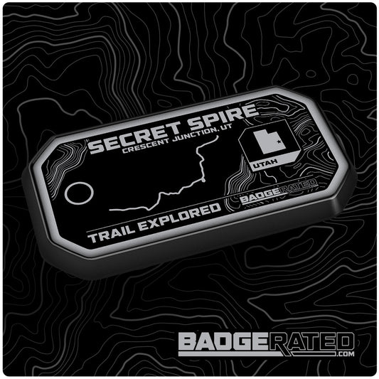 Secret Spire Trail Badge (Crescent Junction, UT)