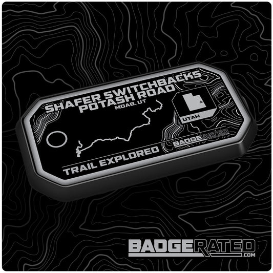 Shafer Switchbacks / Potash Road Trail Badge (Moab, UT)