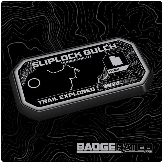 Sliplock Gulch Trail Badge (Sand Hollow - Hurricane, UT)