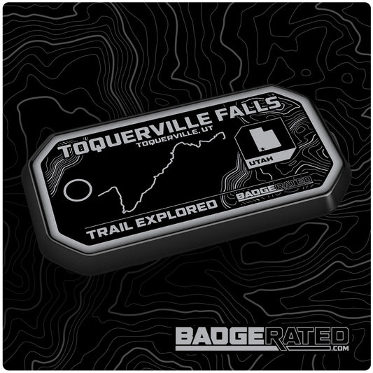 Toquerville Falls Trail Badge (Toquerville, UT)