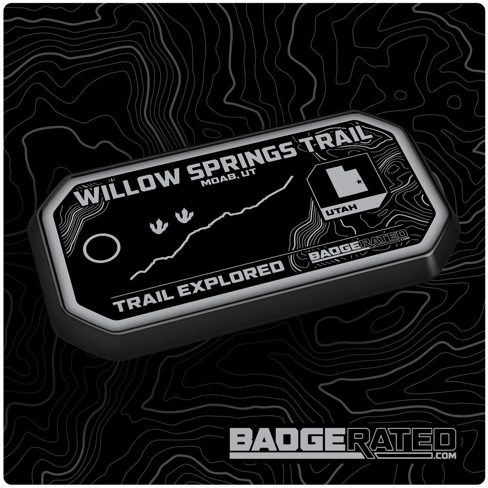 Willow Springs Trail Badge (Moab, UT)