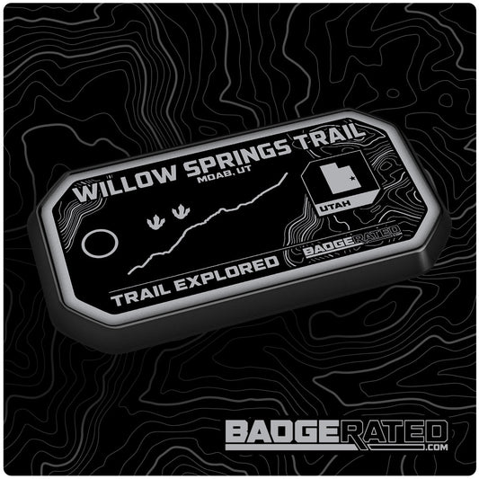 Willow Springs Trail Badge (Moab, UT)