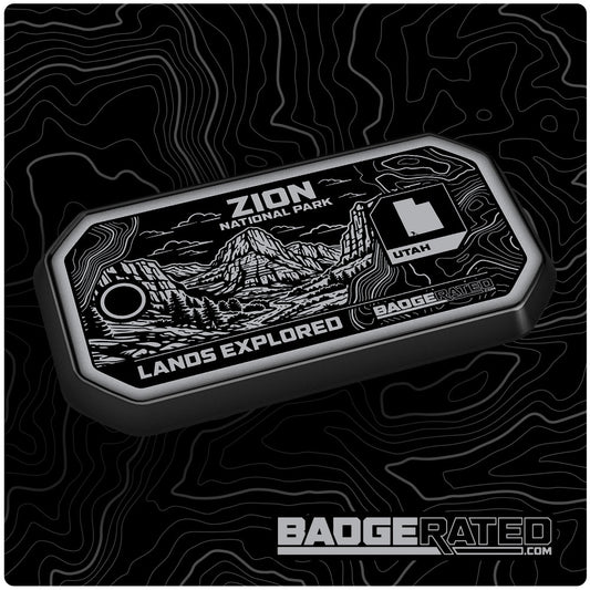 Zion National Park Lands Badge (Utah)
