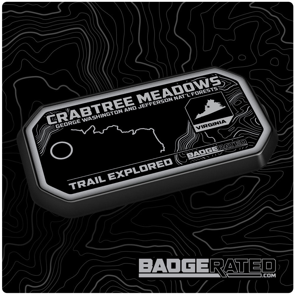 Crabtree Meadows Trail Badge (George Washington and Jefferson National Forests, VA)