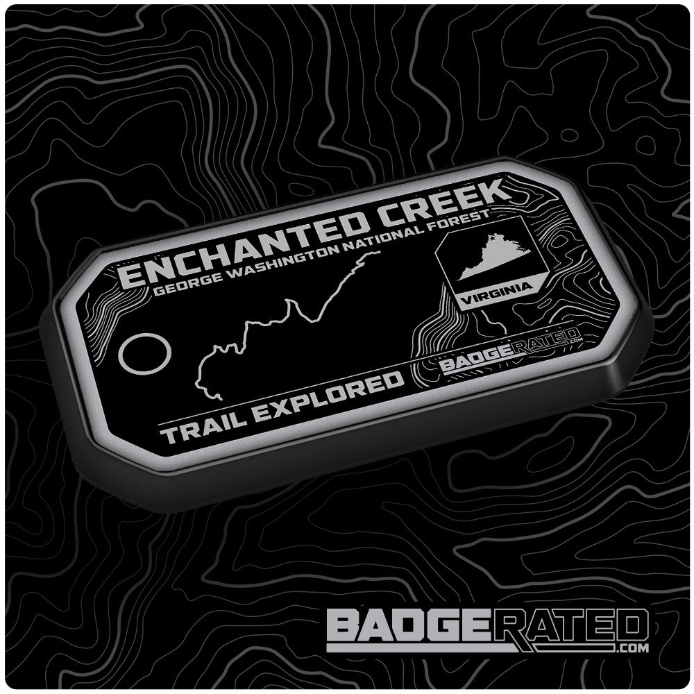 Enchanted Creek Trail Badge (George Washington National Forest, VA)
