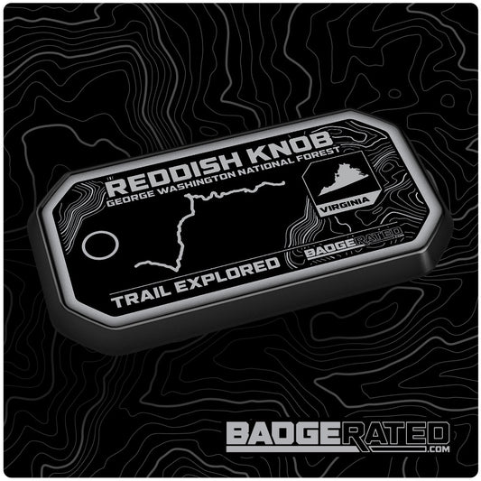Reddish Knob Trail Badge (George Washington National Forest, VA)