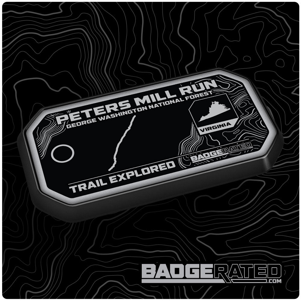 Peters Mill Run Trail Badge (George Washington N.F., VA)