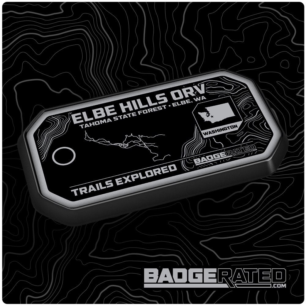 Elbe Hills Trails Badge (Tahoma State Forest - Elbe, WA)