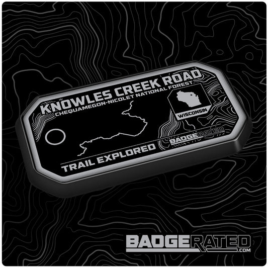 Knowles Creek Trail Badge (Chequamegon-Nicolet National Forest, WI)