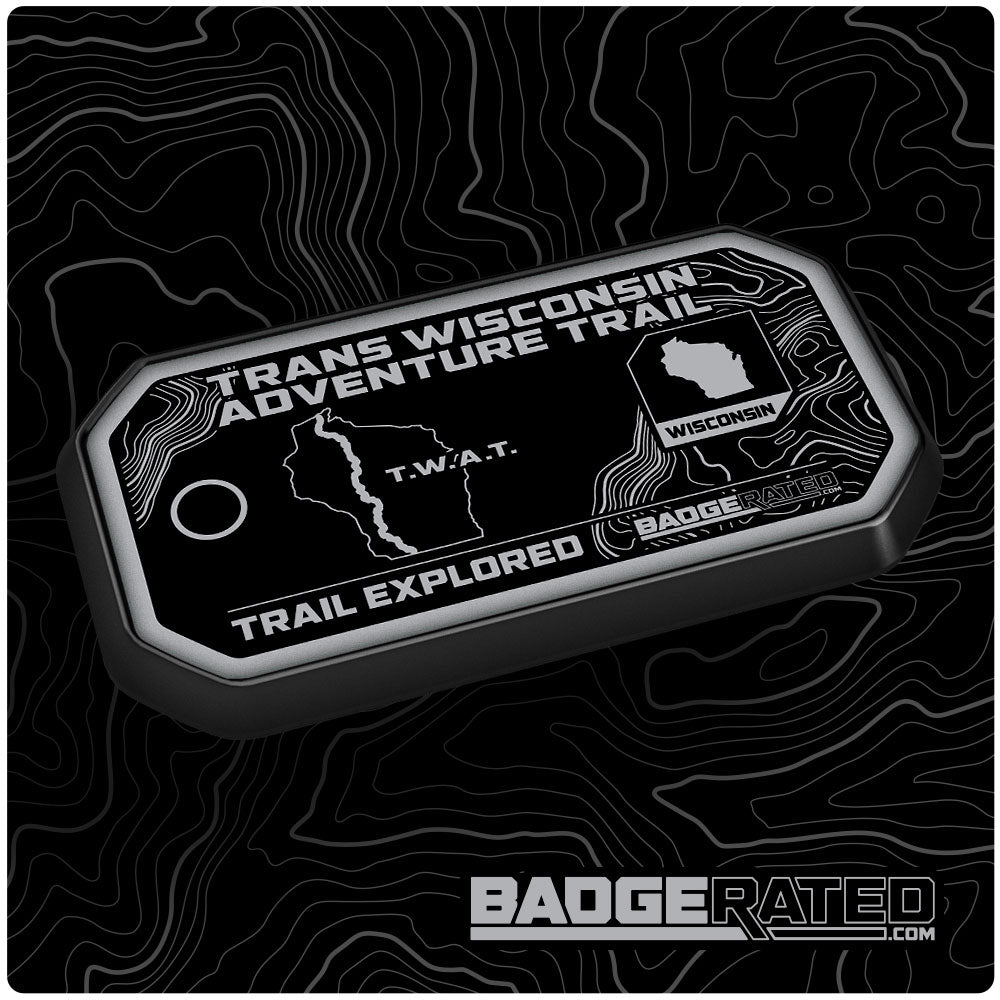 Trans Wisconsin Adventure Trail Badge (T.W.A.T. / WI)
