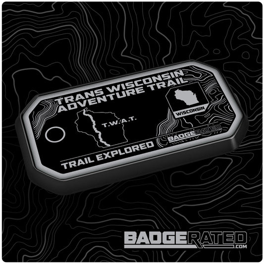 Trans Wisconsin Adventure Trail Badge (T.W.A.T. / WI)