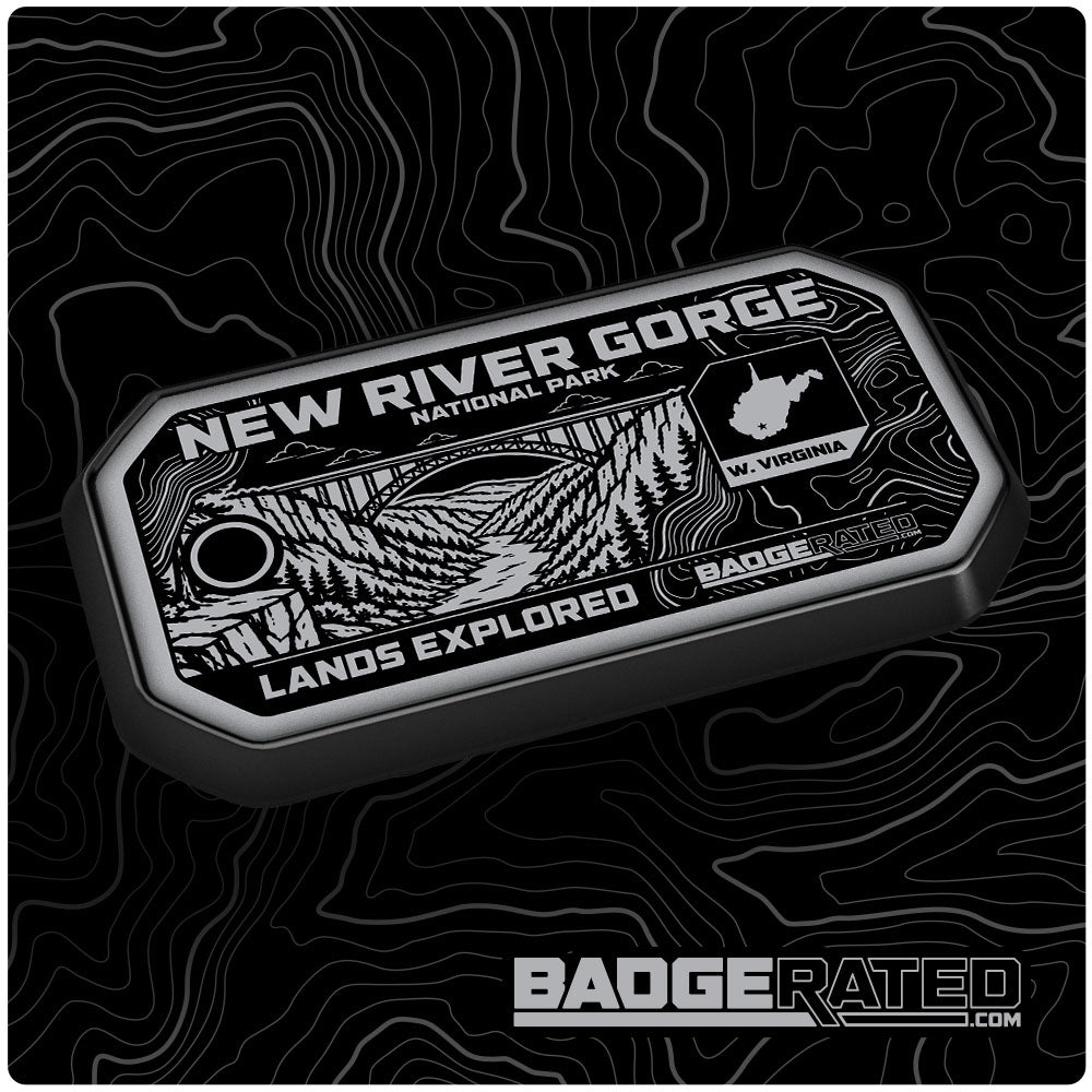 New River Gorge National Park Lands Badge (West Virginia)
