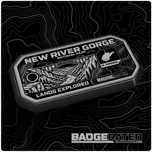 New River Gorge National Park Lands Badge (West Virginia)