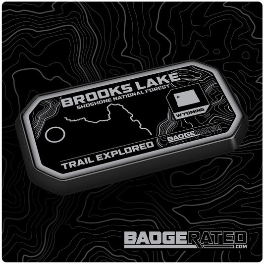 Brooks Lake Trail Badge (Shoshone National Forest, WY)