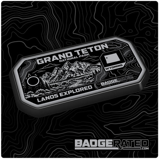 Grand Teton National Park Lands Badge (Wyoming)