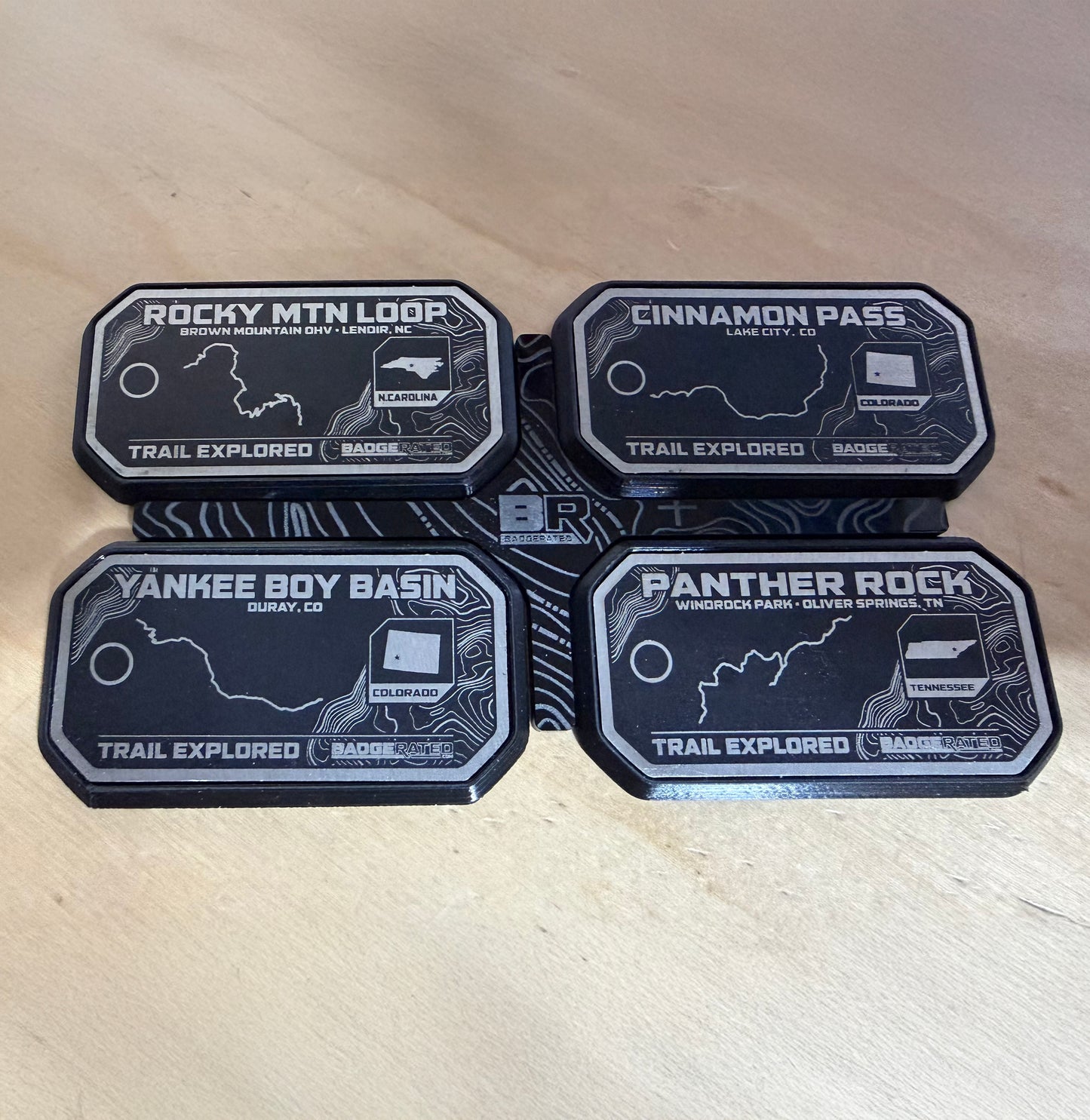 Badge Alignment Template