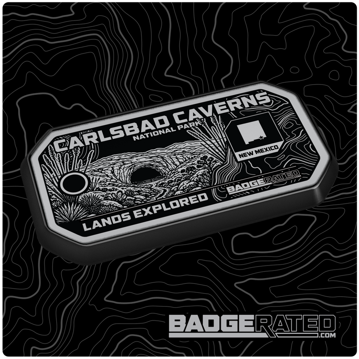 Carlsbad Caverns National Park Lands Badge (New Mexico)