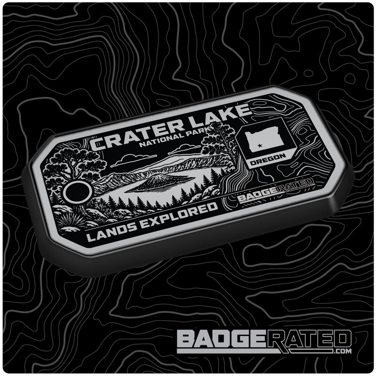 Crater Lake National Park Lands Badge (Oregon)