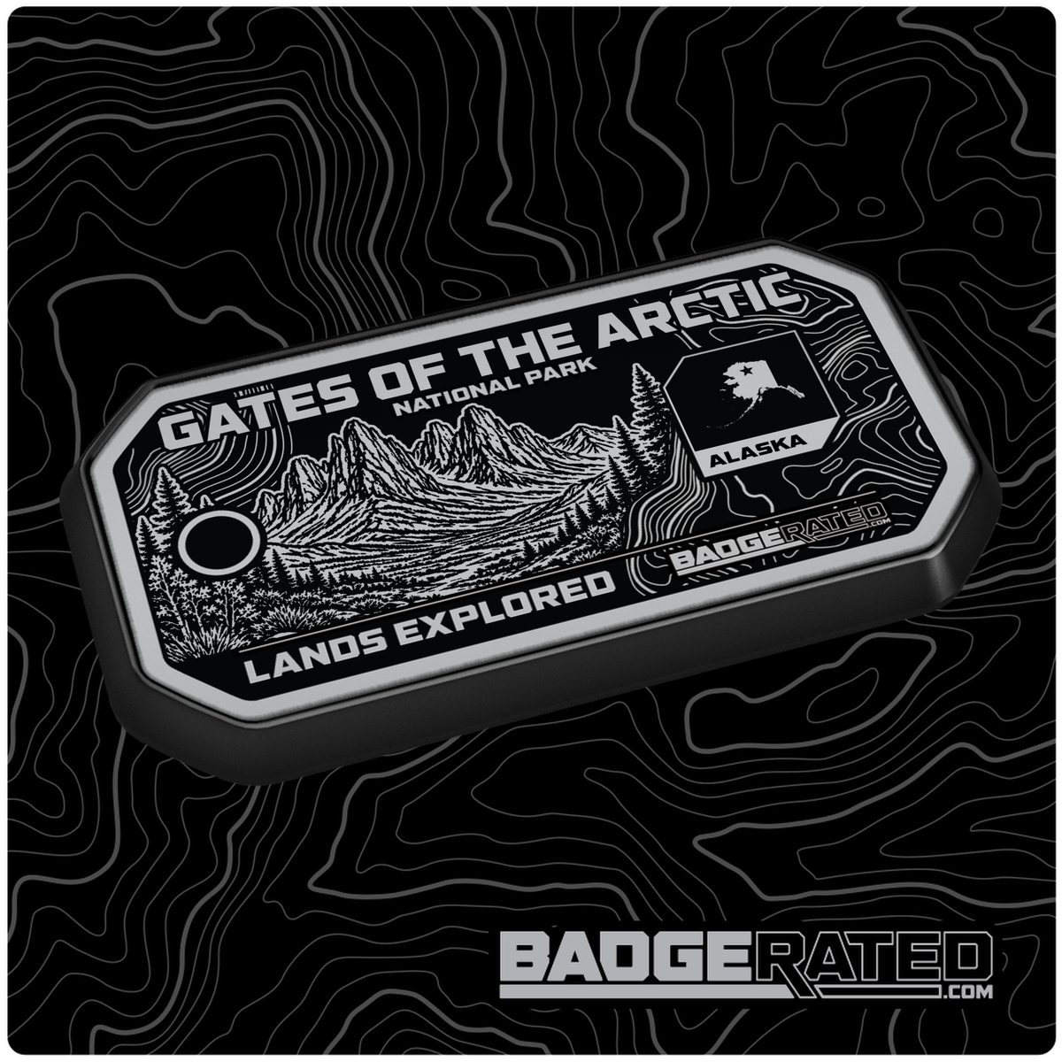 Gates of the Arctic National Park Lands Badge (Alaska)