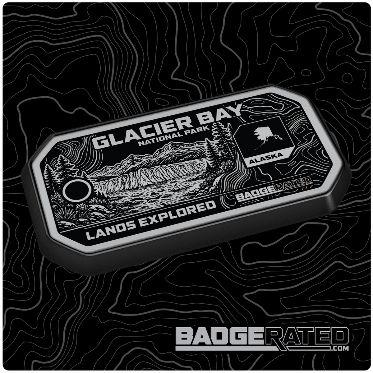 Glacier Bay National Park Lands Badge (Alaska)