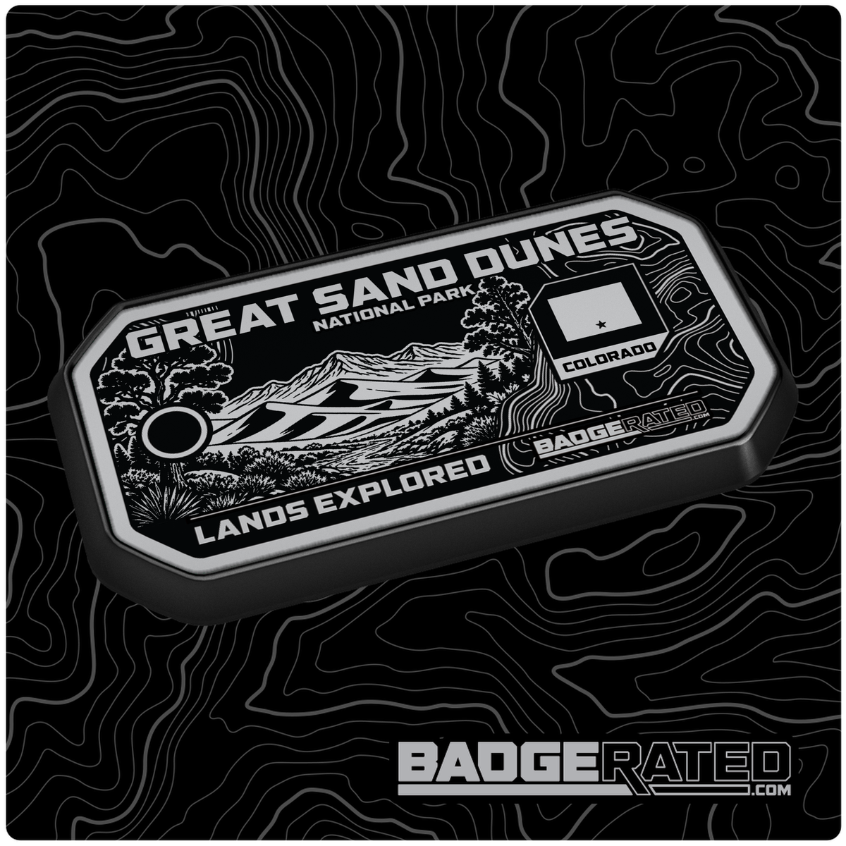 Great Sand Dunes National Park Lands Badge (Colorado)