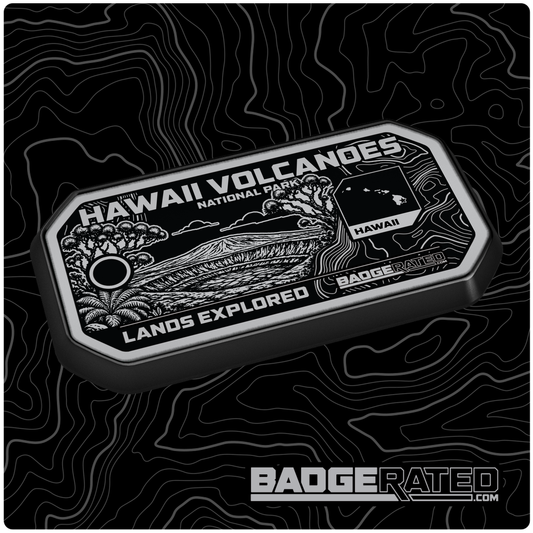 Hawaii Volcanoes National Park Lands Badge (Hawaii)
