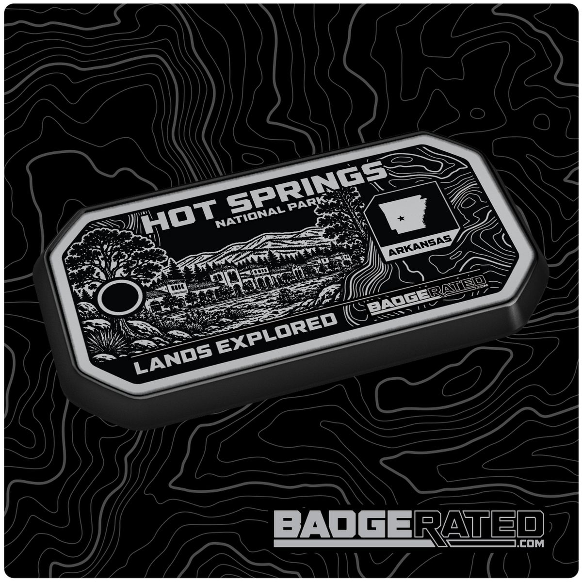 Hot Springs National Park Lands Badge (Arkansas)