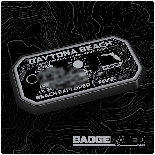 Daytona 2025 Event Badge (Daytona Beach, FL)