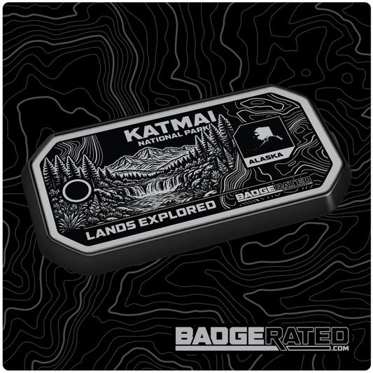 Katmai National Park Lands Badge (Alaska)
