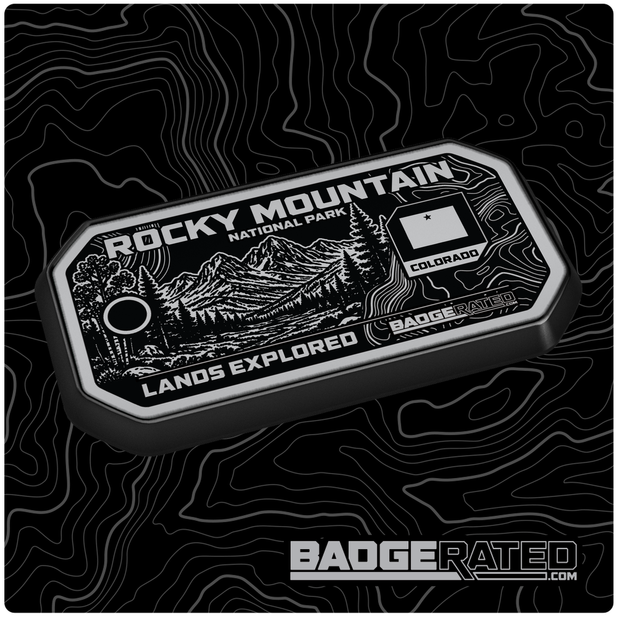 Rocky Mountain National Park Lands Badge (Colorado)